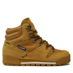 Trekkingi adidas. Brązowe buty trekkingowe męskie ADIDAS, bez wzorów, bez zapięcia, trekkingowe, adidas terrex. Za 509.99 zł.