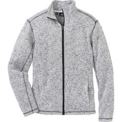Bluza rozpinana melanżowa z polaru Regular Fit bonprix jasnoszary melanż. Bluzy rozpinane męskie marki bonprix. Za 59.99 zł.
