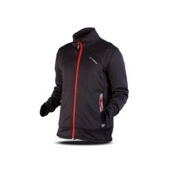 Bluza Trimm ECHO. Czarne bluzy nierozpinane męskie TRIMM, bez wzorów, sportowe, bez ramiączek, bez kaptura. W wyprzedaży za 182.00 zł.