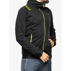 Kurtka softshell męska La Sportiva Macnas Softshell Jkt. Czarne kurtki softshell męskie La Sportiva, m, bez wzorów, z softshellu, bez kaptura. Za 701.99 zł.