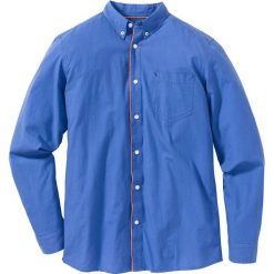Koszula z długim rękawem Regular Fit bonprix jasnoniebieski. Niebieskie koszule męskie bonprix, m, bez wzorów, bez kołnierzyka, bez ramiączek. Za 49.99 zł.