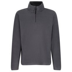 Męski Polar Z Suwakiem Micro. Szare bluzy z polaru męskie Regatta, m, bez wzorów, z polaru, sportowe, bez ramiączek, bez kaptura. Za 91.99 zł.