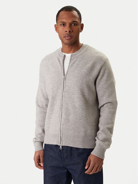 Jack & Jones Kardigan Scope 12286797 Szary Relaxed Fit. Szare kardigany męskie Jack & Jones, bez wzorów, z syntetyku, bez kołnierzyka, bez ramiączek. Za 219.99 zł.