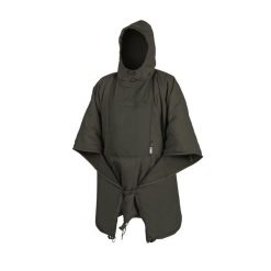 Poncho SWAGMAN ROLL 5 w 1 - Taiga Green. Zielone kurtki outdoor męskie Helikon-Tex, m, bez wzorów, bez kaptura, outdoorowe. Za 549.99 zł.