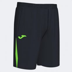 Shorty Joma Championship VII 2XS Czarny-Fluor Zielony. Czarne szorty sportowe męskie Joma, bez wzorów, sportowe. W wyprzedaży za 100.35 zł.