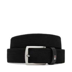 Pasek Męski Tommy Hilfiger. Czarne paski męskie Tommy Hilfiger, bez wzorów. Za 139.99 zł.