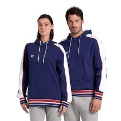 Bluza Arena Hooded Sweat Inserts z kapturem. Niebieskie bluzy z polaru męskie ARENA, l, bez wzorów, z polaru, sportowe, bez ramiączek, z kapturem. Za 279.00 zł.