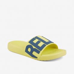 Klapki męskie Coqui. Żółte klapki i japonki męskie Coqui, bez wzorów. Za 145.99 zł.