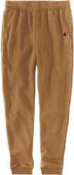 Spodnie Dresowe Carhartt Jogger Brown. Brązowe spodnie dresowe męskie Carhartt, bez wzorów, z dresówki. Za 303.91 zł.