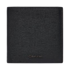 Portfel Calvin Klein. Czarne portfele męskie Calvin Klein, bez wzorów. Za 309.99 zł.