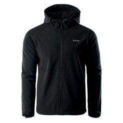 Męska Kurtka Soft Shell Neti II. Czarne kurtki softshell męskie Hi-tec, m, bez wzorów, z softshellu, bez kaptura, trekkingowe. Za 165.99 zł.