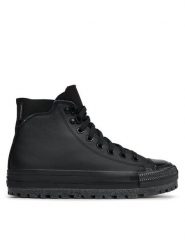 Converse Trampki Chuck Tylor Citytrek A04481C Czarny. Czarne trampki męskie Converse, bez wzorów, ze skóry, bez zapięcia. Za 379.99 zł.