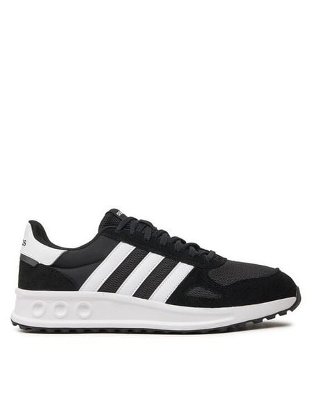 Adidas Sneakersy Run 84 IH8613 Czarny. Czarne buty do biegania męskie ADIDAS, bez wzorów, z meshu, bez zapięcia. Za 249.99 zł.