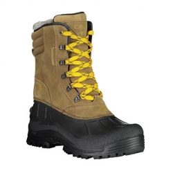 Buty trekkingowe męskie CMP Kinos Snow. Brązowe buty trekkingowe męskie CMP, bez wzorów, z materiału, sportowe, bez obcasa, bez zapięcia. Za 419.99 zł.