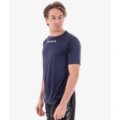 T-shirt Sportowy Givova Microforata 3XL dla maksymalnego komfortu. Niebieskie t-shirty sportowe męskie Givova, xl, bez wzorów, sportowe, bez ramiączek. Za 35.00 zł.