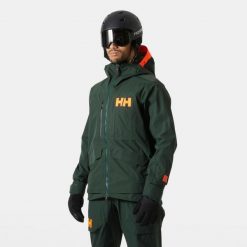 Kurtka narciarska Helly Hansen Ridge Infinity. Czarne kurtki narciarskie i snowboardowe męskie Helly Hansen, na zimę, m, bez wzorów, bez kaptura, narciarskie. W wyprzedaży za 2,565.00 zł.