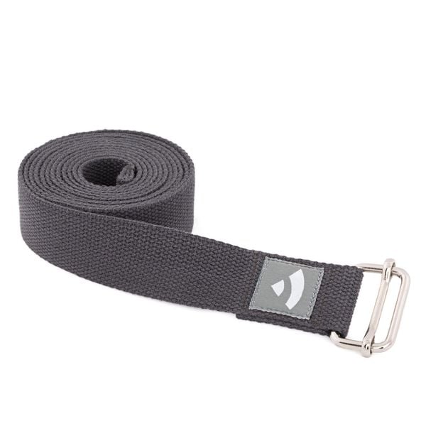Pasek do jogi Bodhi Asana belt - szary. Brązowe paski męskie BODHI, bez wzorów, sportowe. Za 39.99 zł.