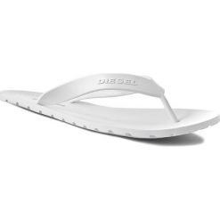 Japonki DIESEL - Splish Y00435 PR184 T1003 White. Klapki i japonki męskie marki Diesel. W wyprzedaży za 139.00 zł.