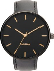 Zegarek męski Minimal czarny. Czarne zegarki męskie Karlsson. Za 344.00 zł.