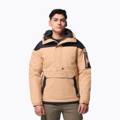 Kurtka ocieplana męska Columbia Challenger II Ins Pullover. Brązowe kurtki męskie Columbia, m, bez wzorów, z puchu, sportowe, bez ramiączek, bez kaptura. Za 549.99 zł.