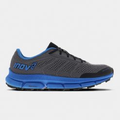Buty do biegania męskie Inov-8 Trailfly Ultra G 280. Szare buty do biegania męskie Inov-8, bez wzorów, bez zapięcia, do biegania. Za 629.99 zł.