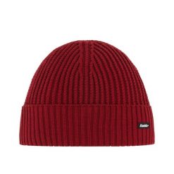 Czapka z wełną merino unisex Eisbar Nordic MU. Czerwone czapki męskie Eisbar, bez wzorów, z wełny, sportowe. Za 179.99 zł.