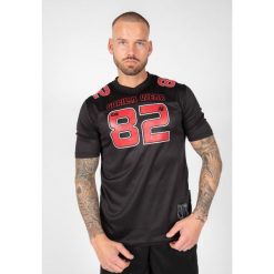 Koszulka fitness męska Gorilla Wear Fresno T-shirt. Czarne t-shirty sportowe męskie GORILLA WEAR, m, bez wzorów, sportowe, bez ramiączek. Za 200.50 zł.