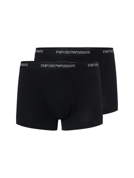 Emporio Armani Bokserki w 3-paku Mężczyźni Bawełna czarny jednolity, M. Czarne bokserki męskie Emporio Armani, m, bez wzorów, z bawełny. Za 229.95 zł.