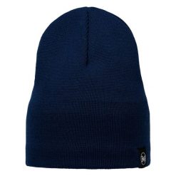 Czapka BUFF KNITTED & FLEECE BAND BEANIE LILON SHORT MIDNIGHT. Niebieskie czapki męskie Buff, bez wzorów, sportowe. W wyprzedaży za 83.93 zł.