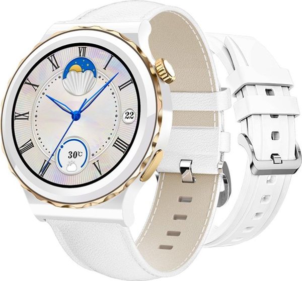 Smartwatch Rubicon RNCE92 Biały (RNCE92). Białe zegarki smartwatch Rubicon. Za 169.00 zł.