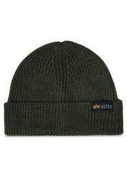 Alpha Industries Czapka Dockers Beanie 138905 Zielony. Zielone czapki męskie Alpha Industries, na zimę, bez wzorów, z materiału. Za 119.99 zł.