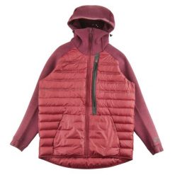 Second life - Męskie Nike Tech Bordeaux Puchowa Kurtka - Stan dobry. Czerwone kurtki męskie Nike, m, bez wzorów, z puchu, casualowe, bez ramiączek, bez kaptura. Za 211.46 zł.