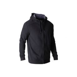 Bluza na zamek z kapturem Gym & Pilates 900 męska. Bluzy nierozpinane męskie marki DOMYOS. W wyprzedaży za 64.99 zł.