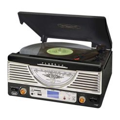 Gramofon Trevi TT 1062E. Czarne gramofony Trevi. Za 449.00 zł.
