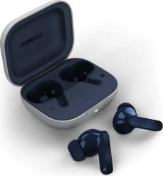 Słuchawki Motorola Słuchawki BT Moto buds Wireless Earbuds, Starlight Blue. Niebieskie słuchawki bluetooth Motorola. Za 139.00 zł.