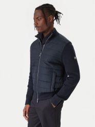 BOSS Kurtka przejściowa H-Hernesto 50549991 Granatowy Regular Fit. Niebieskie kurtki męskie Boss, m, bez wzorów, z bawełny, bez ramiączek, bez kaptura. Za 1,309.00 zł.