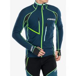 Bluza rozpinana męska Crazy Pull Acceleration. Zielone bluzy rozpinane męskie CRAZY, na zimę, m, bez wzorów, sportowe, bez ramiączek, bez kaptura. Za 938.99 zł.