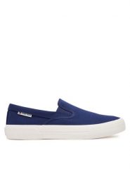 Tommy Jeans Tenisówki Slip On Canvas Color EM0EM01544 Granatowy. Niebieskie trampki męskie Tommy Jeans, bez wzorów, z jeansu, bez zapięcia. Za 189.99 zł.