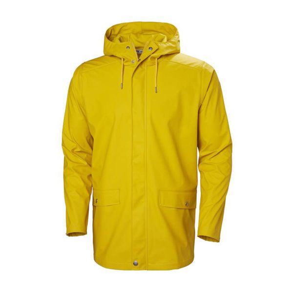 Kurtka przeciwdeszczowa Helly Hansen rigging moss. Żółte kurtki męskie Helly Hansen, l, bez wzorów, z syntetyku, sportowe, bez ramiączek, bez kaptura. Za 725.00 zł.