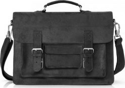 Solome SZARA SKÓRZANA TORBA LISTONOSZKA NA RAMIĘ SOLOME. Szare torby męskie na ramię Solome, bez wzorów, na ramię. Za 349.00 zł.