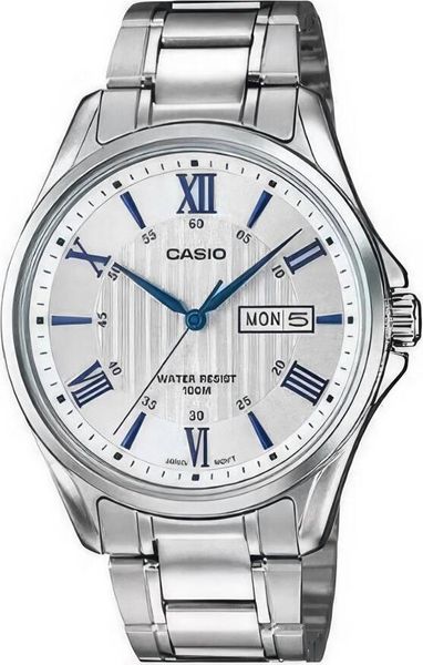 Zegarek Casio Zegarek Męski CASIO MTP-1384D-7A2VDF + BOX. Zegarki męskie Casio. Za 303.98 zł.