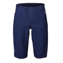 Spodenki rowerowe męskie POC Essential Enduro. Niebieskie szorty sportowe męskie POC, bez wzorów, sportowe. Za 406.15 zł.