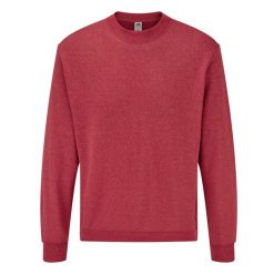 Bluza Rozpinana Dla Dorosłych Unisex Classic Heather. Czerwone bluzy rozpinane męskie Fruit of the Loom, m, bez wzorów, bez ramiączek, bez kaptura. Za 94.99 zł.