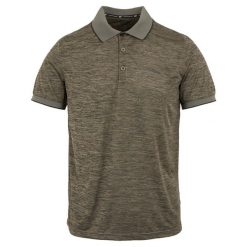Męska Koszulka Polo Remex II. Brązowe koszulki polo męskie Regatta, m, bez wzorów, bez kołnierzyka, bez ramiączek. Za 46.99 zł.