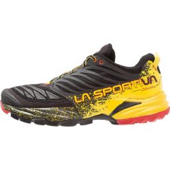 La Sportiva AKASHA Obuwie do biegania Szlak black/yellow. Czarne buty do biegania męskie La Sportiva, z gumy. Za 659.00 zł.