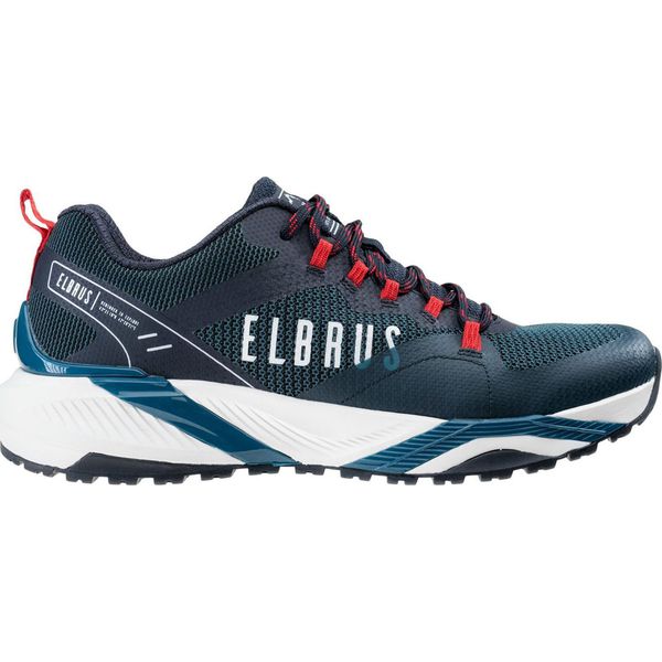 Buty trekkingowe męskie Elbrus Elmar niebieskie r. 41. Niebieskie buty trekkingowe męskie ELBRUS, bez wzorów, bez zapięcia. Za 318.55 zł.