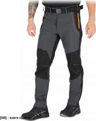 R.E.I.S. SLENDER-M - Spodnie ochronne do pasa męskie 2 kieszenie softshell 4-kierunkowy stretch 94% poliester 6% elastan membrana TPU polar 100% polie. Brązowe bluzy z polaru męskie R.E.I.S., m, bez wzorów, z elastanu, bez ramiączek, bez kaptura. Za 106.15 zł.