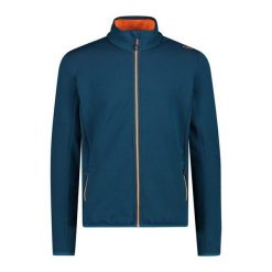 Bluza męska turystyczna CMP 32E6917. Niebieskie bluzy nierozpinane męskie CMP, m, bez wzorów, sportowe, bez ramiączek, bez kaptura. W wyprzedaży za 293.99 zł.