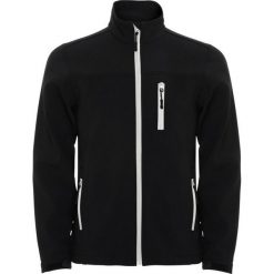 Męska Kurtka Soft Shell Antartida. Czarne kurtki męskie ROLY, m, bez wzorów, sportowe, bez ramiączek, bez kaptura. Za 145.99 zł.