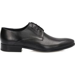 Czarne półbuty męskie. Eleganckie półbuty męskie marki Kazar. Za 449.00 zł.